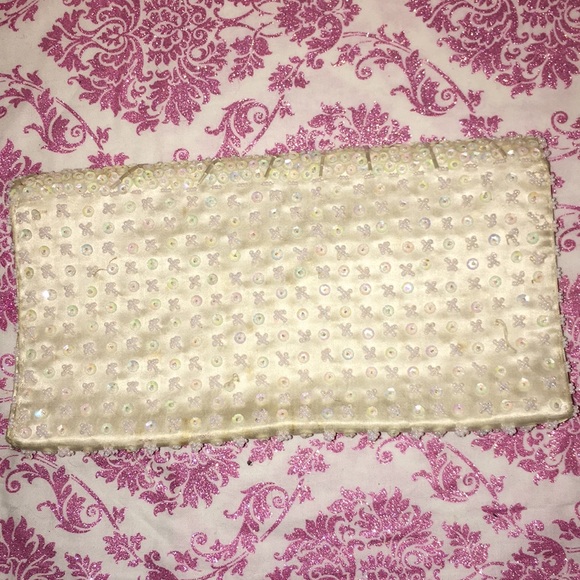 Vintage ✨LA Regale Seed Bead Evening Clutch bag - Picture 8 of 8